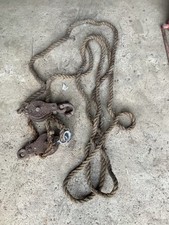 Vintage pulley double for sale  SPALDING
