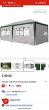 White party tent for sale  LANCASTER