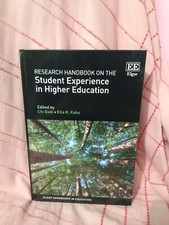 Research Handbook on the Student Experience In Higher Education: Elgar Handbo... segunda mano  Embacar hacia Mexico