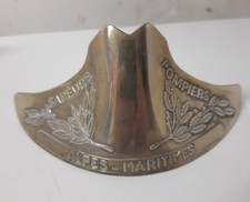Plaque casque pompier d'occasion  Wœrth