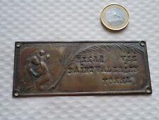 Ancienne plaque saint d'occasion  Pommerit-Jaudy