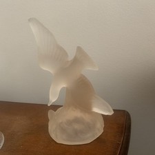 Vintage frosted glass for sale  BRAMPTON