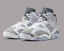 Tênis Nike Air Jordan 6 retrô 'cinza legal' branco masculino EUA tamanho 9 raro novo✅ comprar usado  Enviando para Brazil