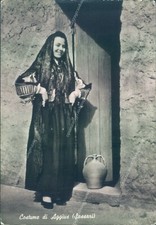 A1359 cartolina costume usato  Tramonti
