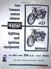 1958 motor cycle for sale  SIDCUP