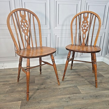 Pair retro wooden for sale  SPILSBY