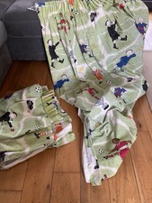 Boys football curtains for sale  BICESTER