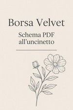 Borsa velvet pattern usato  Otranto
