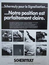 Pub schermuly signaux d'occasion  Yport