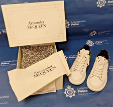 Alexander mcqueens leather for sale  WIGSTON