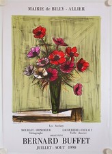 Affiche bernard buffet d'occasion  La Courtine