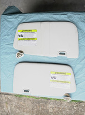 Conjunto de par de para-sol lateral para motorista e passageiro Subaru Impreza 2008-2011 vinil cinza comprar usado  Enviando para Brazil