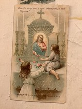 Santino antica cromolitografia usato  Prato