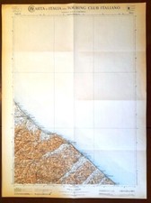 Carta geografica antica usato  Lecco