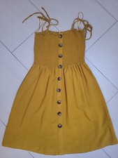Leichtes sommerkleid senfgelb gebraucht kaufen  Bad Kreuznach