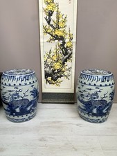 Hand painted blue for sale  BIRMINGHAM