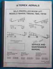 Terex tb44 tb60 for sale  Union