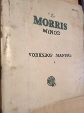 Morris minor workshop for sale  CHELMSFORD