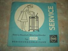 Bedienungsanleitung wäschesch gebraucht kaufen  Werdau