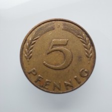 Pfennig brd 1950 gebraucht kaufen  Reutlingen
