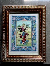 Persian miniature painting for sale  Kalamazoo