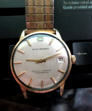 Relógio masculino Bucherer manual cronômetro com certificação oficial data corridas em tom dourado comprar usado Relógio masculino Bucherer manual cronômetro com certificação oficial data corridas em tom dourado comprar usado  Enviando para Brazil