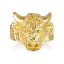 Anel Gold Bull Taurus (Grande)(Disponível em Ouro Amarelo/Rosa/Branco) comprar usado  Enviando para Brazil