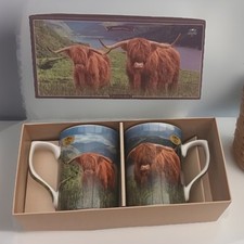 Highland cow mugs for sale  CRAWLEY