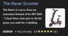 The raver scooter d'occasion  Expédié en Belgium