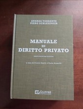 Manuale diritto privato usato  Campagna