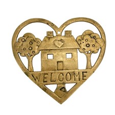 Brass heart wall for sale  Phoenix