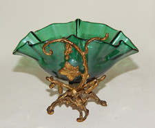 Glas schale bronze gebraucht kaufen  Bornich, Dahlheim, Kestert
