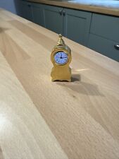 Miniature brass clock for sale  DOVER