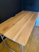 Schreibtisch eiche massiv gebraucht kaufen  Neustadt