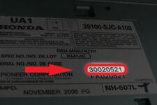 ✅ HONDA JAZZ CÓDIGO DE RÁDIO PIN DESBLOQUEIO ✅ comprar usado  Enviando para Brazil