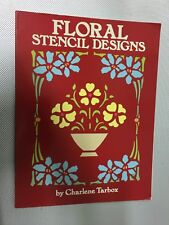 Libro floral stencil usato  Poggibonsi