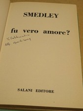 Vero amore smedley usato  Salerno