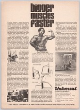 Franco columbu universal for sale  Long Beach