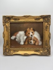 Painting two dog for sale  LINCOLN