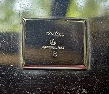 Forro vintage de madeira de cedro caixa de bugigangas prata, usado comprar usado  Enviando para Brazil