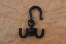 Gancho duplo giratório de ferro forjado vintage gancho de cozinha cabide de planta de jardinagem comprar usado  Enviando para Brazil