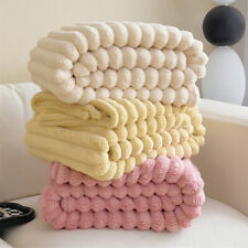 Ribbed soft fleece for sale  DUNSTABLE