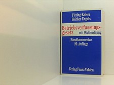 Betriebsverfassungsgesetz wahl gebraucht kaufen  Berlin