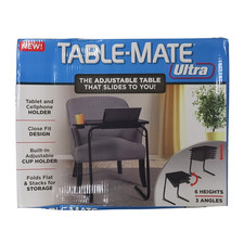 Caixa angustiada nova mesa mate bandeja de TV ultra dobrável suporte para copo de mesa 6 alturas comprar usado  Enviando para Brazil