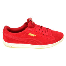 Tênis casual Puma Vikky feminino tamanho 7 camurça vermelha, usado comprar usado  Enviando para Brazil