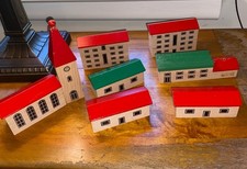 Vintage wooden village for sale  Syracuse