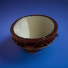 Vintage burgundy lacquered for sale  Mayfield