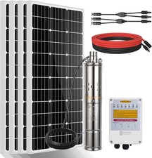 Kit de bomba solar de poço profundo 400W, bomba de poço submersível 140W com controlador MPPT comprar usado Kit de bomba solar de poço profundo 400W, bomba de poço submersível 140W com controlador MPPT comprar usado  Enviando para Brazil