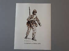 Dessin légionnaire tenue d'occasion  Hyères