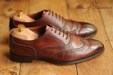 Scarpe oxford brogue usato  Spedire a Italy